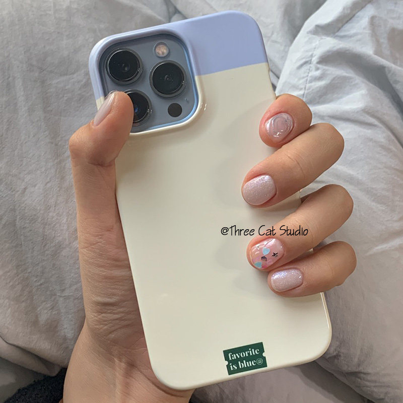 韩ins颜色相间草莓蛋糕支架欧尼菲林壳适用于iphone17promax苹果16pro/15/14/13/12/11全包Xsmax手机保护套