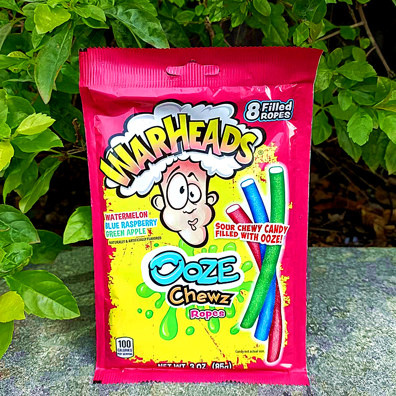 美国进口水果味橡皮软糖WARHEADS WEDGIES Gummy Candy Gumdrops - 图3