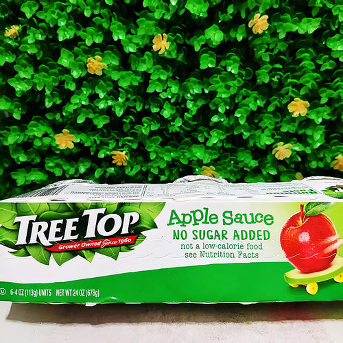 678g美国进口苹果酱APPLE SAUCE ORIGINAL NO SUGAR代购调味酱 - 图1