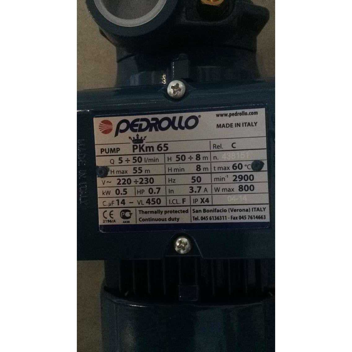 意大利原装佩德罗PEDROLLO水泵 PKm65（220V） - 图0