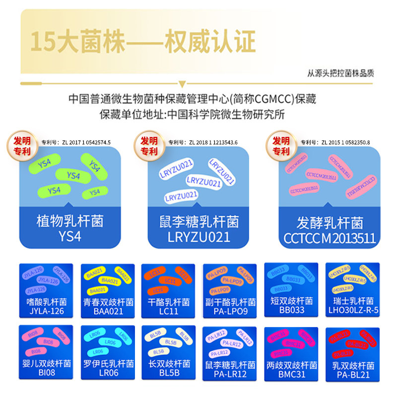 蜀中大人女性中老年儿童复合益生菌 蜀中国博益生菌