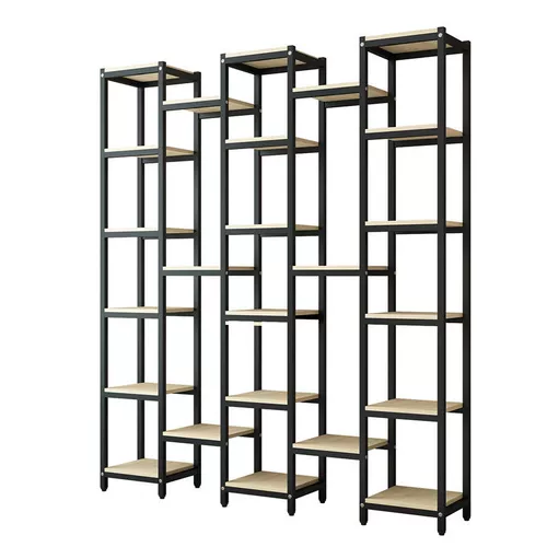 Железный экран, офисная перегородка, полка, напольная книжная полка, стеллаж для гостиной, стойка Bogu, декоративный шкаф в индустриальном стиле