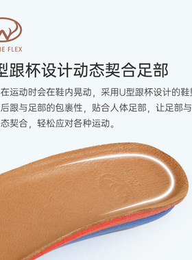 韦恩Wayne Flex抑菌防臭透气吸汗减震柔软高弹加厚DST鞋垫