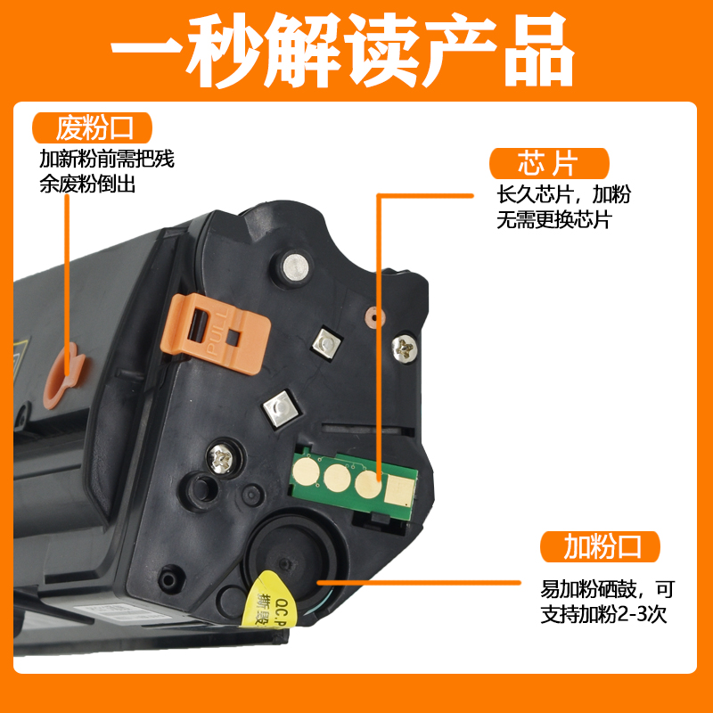 适用震旦AD220MC硒鼓AD200PS AD220MNW AURORA感光鼓组件墨粉耗材AD220MN黑白激光打印机墨盒ADDT-220s碳粉盒-图3