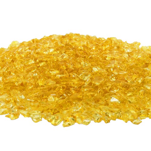 黄水晶碎石散装白水晶消磁碎水晶装聚宝盆铺花盆鱼缸碎水晶500克 - 图3