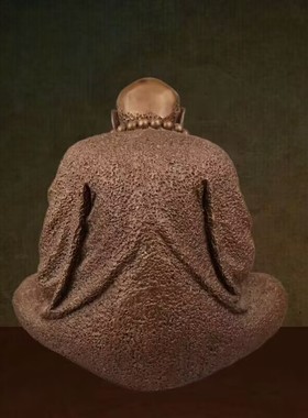 全铜装饰品中式送礼达摩祖师摆件