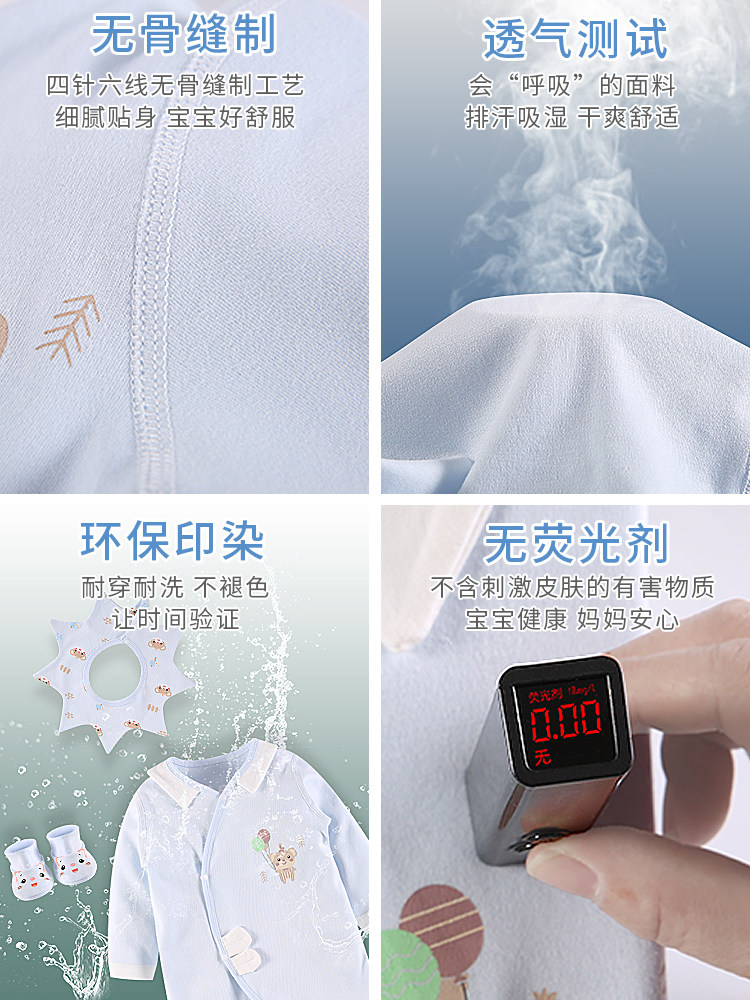 新生婴儿衣服套装春秋初生纯棉礼盒 萌多莉婴儿礼盒
