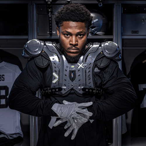 橄榄球护甲Xtech X2 Football Shoulder Pad胸甲成人防护装备现货 - 图1