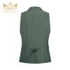 Men's Scottish plaid wool business vest