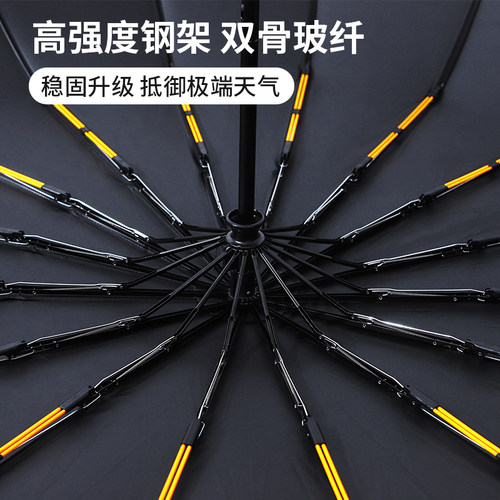 全自动折叠雨伞大号男士加固加厚结实抗风晴雨两用女太阳伞遮阳伞 - 图1