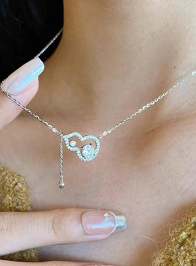 网红爆款葫芦项链女国风锁骨链