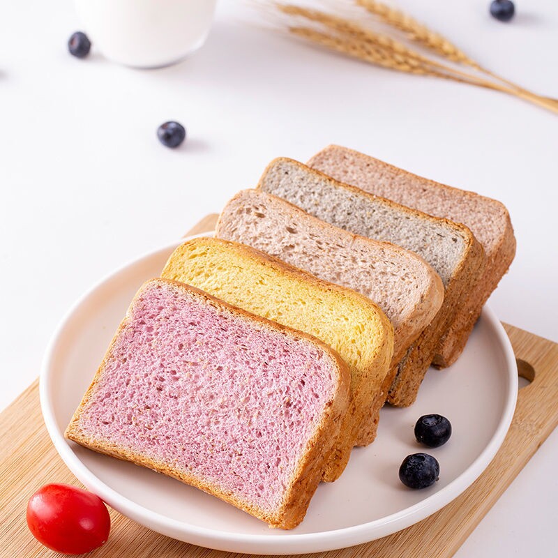 低脂黑麦全麦糖精代餐欧包肥减面包 大唐神厨西式糕点