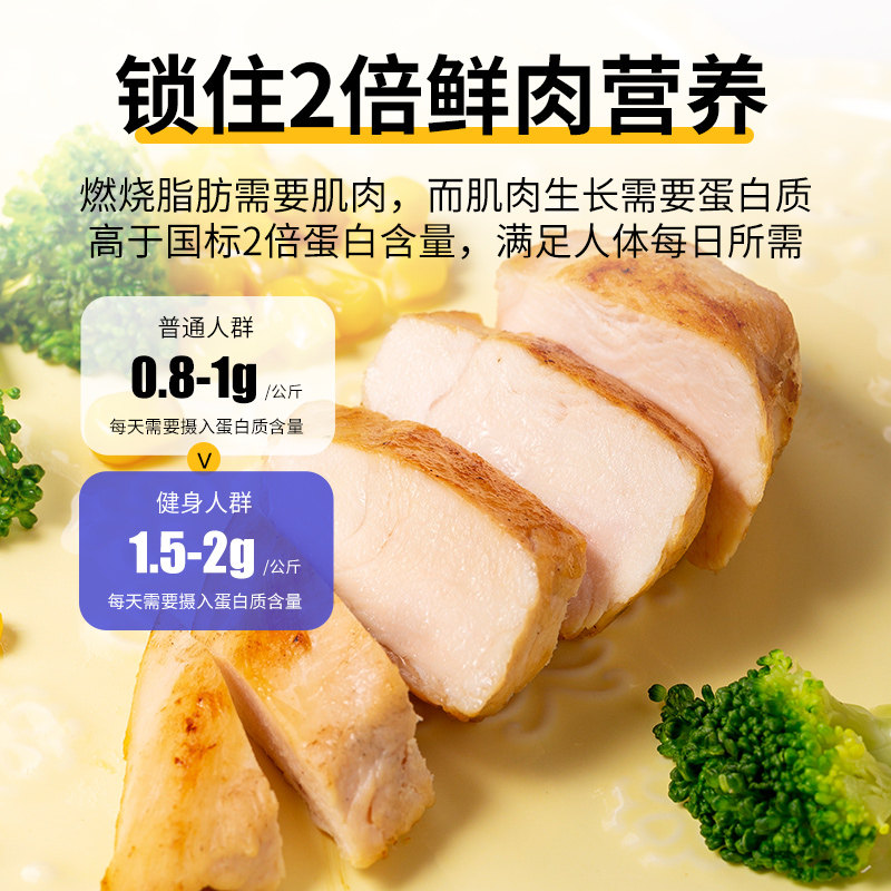 速食健身代餐即食低脂卡零食鸡胸肉 大唐神厨鸡胸