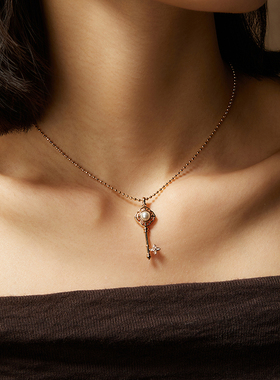 Riotlily/艾特里里钥之境系列项链出游季礼物成人米白色珍珠金色