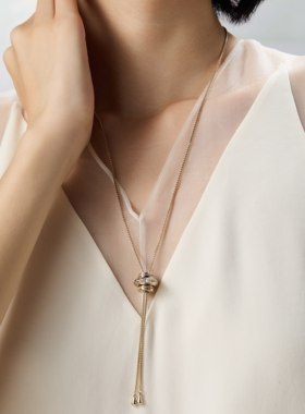 Riotlily/艾特里里希腊古迹系列项链轻奢小众精致女款毛衣链