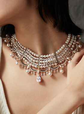 Riotlily/艾特里里最后一支舞系列项链女款新年礼物吊坠金色