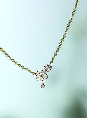 Riotlily艾特里里玫瑰雨露系列项链高级感轻奢圣诞送女友礼物