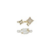 Aitrili Sing in the Rain series ring simple open pearl