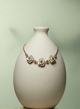 Riotlily/艾特里里玫瑰雨露系列手链轻奢小众精致送女友圣诞礼物