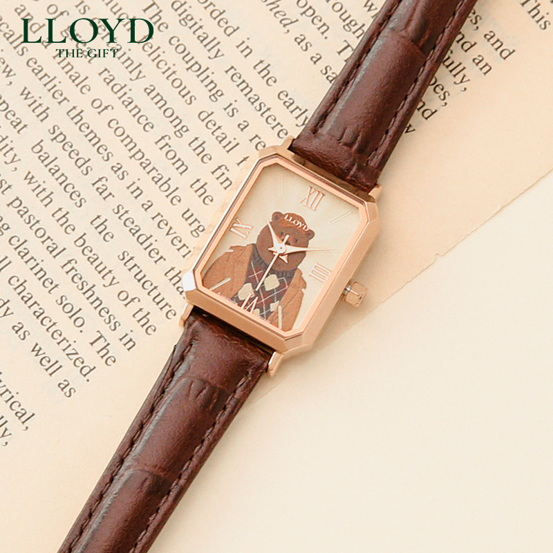 lloyd洛雅蒂正品whoau联名手表 LLOYD海外日韩腕表