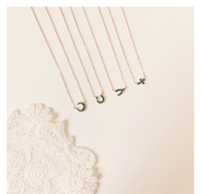 lloyd洛雅蒂正品女14k金锁骨链 LLOYD海外项链