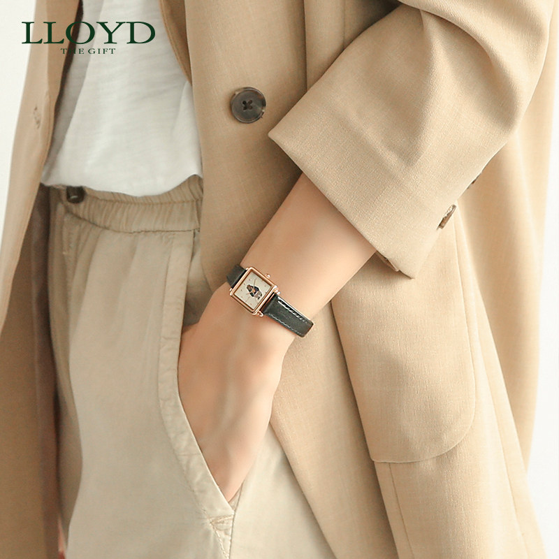 lloyd洛雅蒂正品whoau联名手表 LLOYD海外日韩腕表