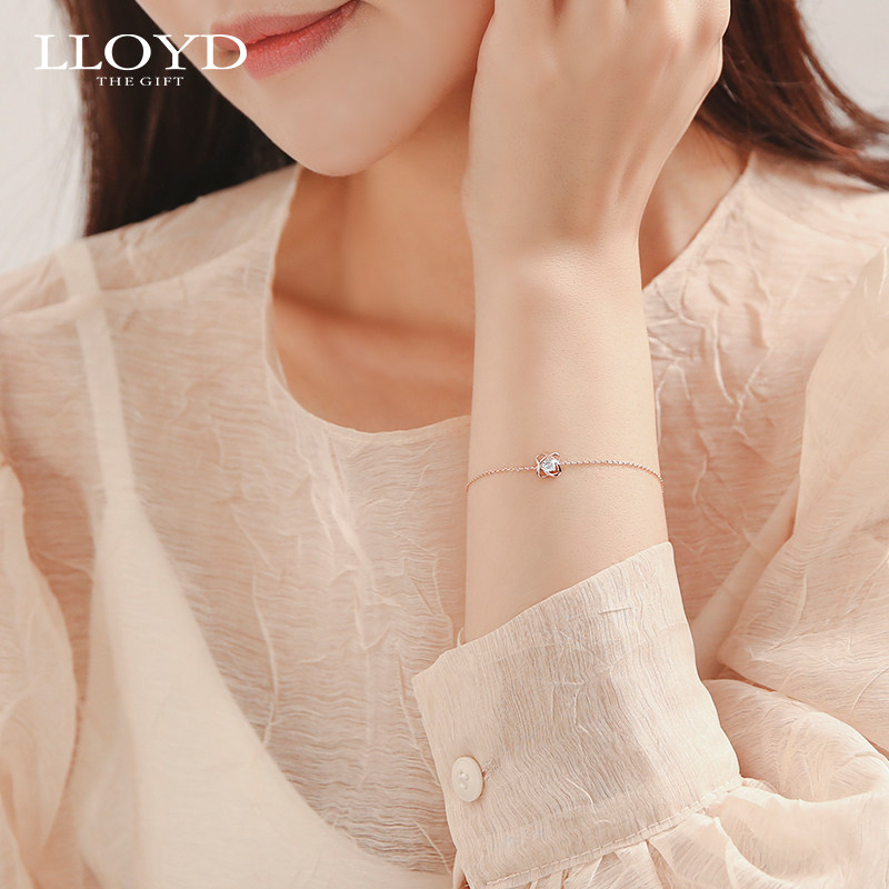 lloyd洛雅蒂正品女10k梦幻风手链 LLOYD海外手链