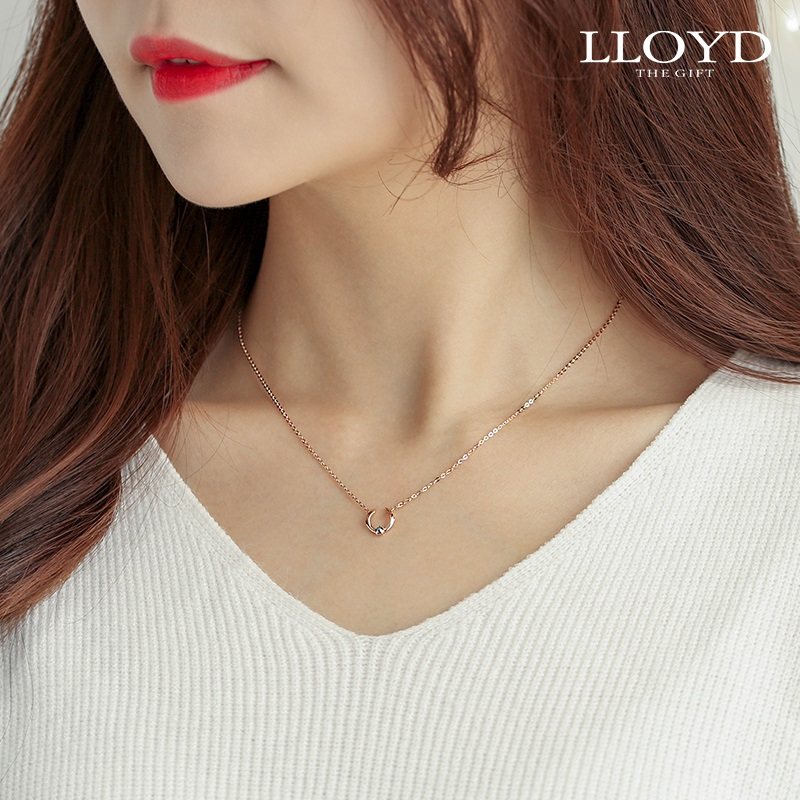 lloyd洛雅蒂正品项链女小众锁骨链 LLOYD海外项链