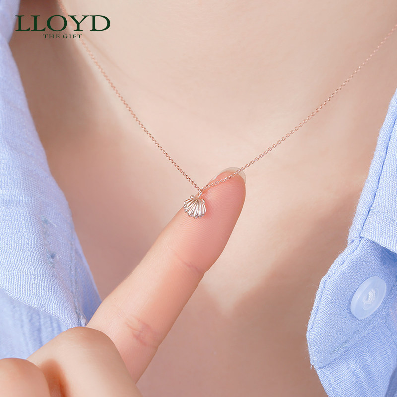 lloyd洛雅蒂正品女10k个性锁骨链 LLOYD海外项链