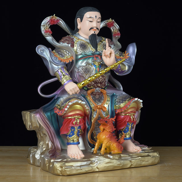 The Statue of Thunder Ancestor Nine Heavens Ying Yuan Thunder Universal Transformation Heavenly Lord
