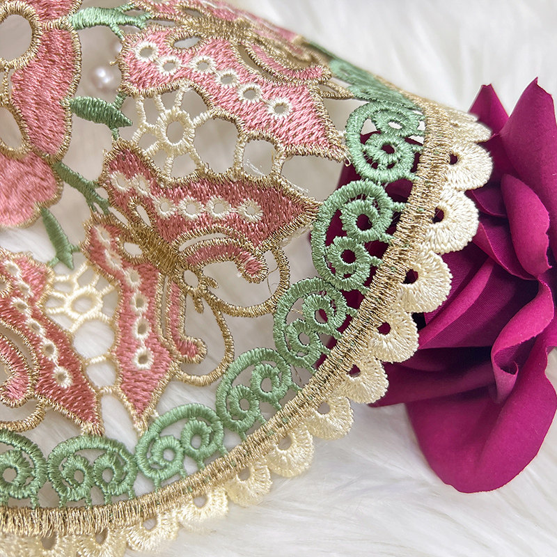 2026新款原创 复古镂空绣花装饰垫蝴蝶绣花餐垫杯垫花瓶餐盘垫子,淘宝优惠券,粉丝福利购,淘宝优惠卷