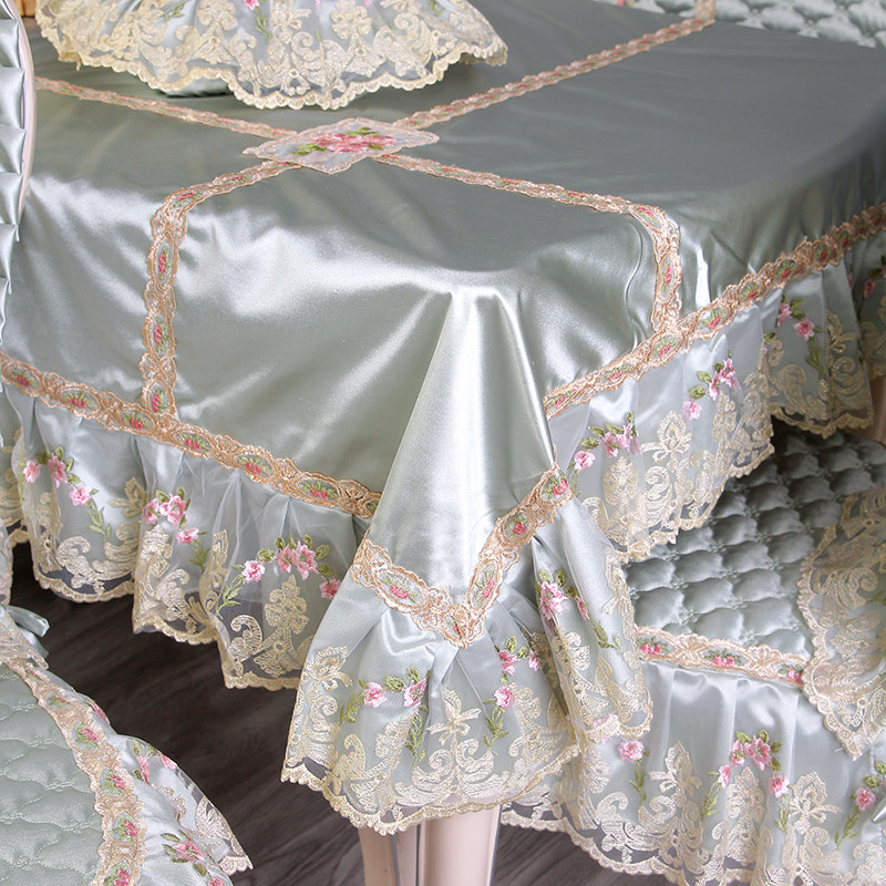 布艺欧式餐桌布椅套椅垫套装椅子套罩布艺茶几盖巾长方形桌布台布,淘宝优惠券,粉丝福利购,淘宝优惠卷