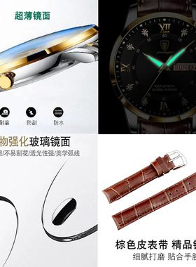 男士手表A gift for men, men's watches, quartz watches