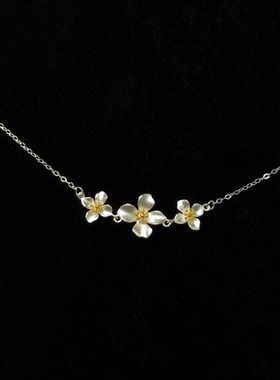 Vintage古着 The time of gardenia项链