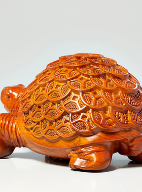 刺史花梨木金钱龟实木