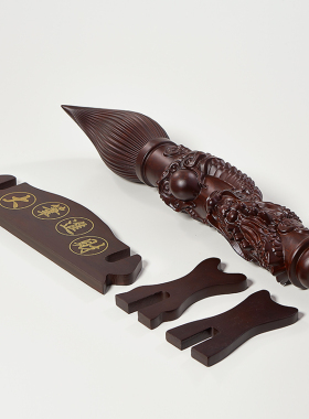 毛笔摆件客厅书房装饰品