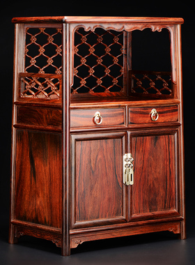 镂空交趾黄檀老挝大红酸枝