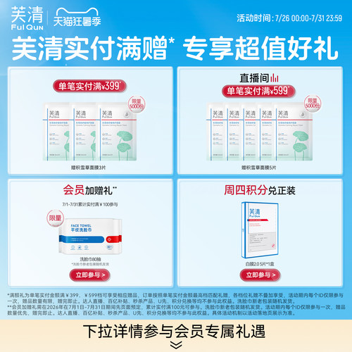【专享】芙清白膜医用敷料医美术后修复改善痤疮痘痘 - 图1