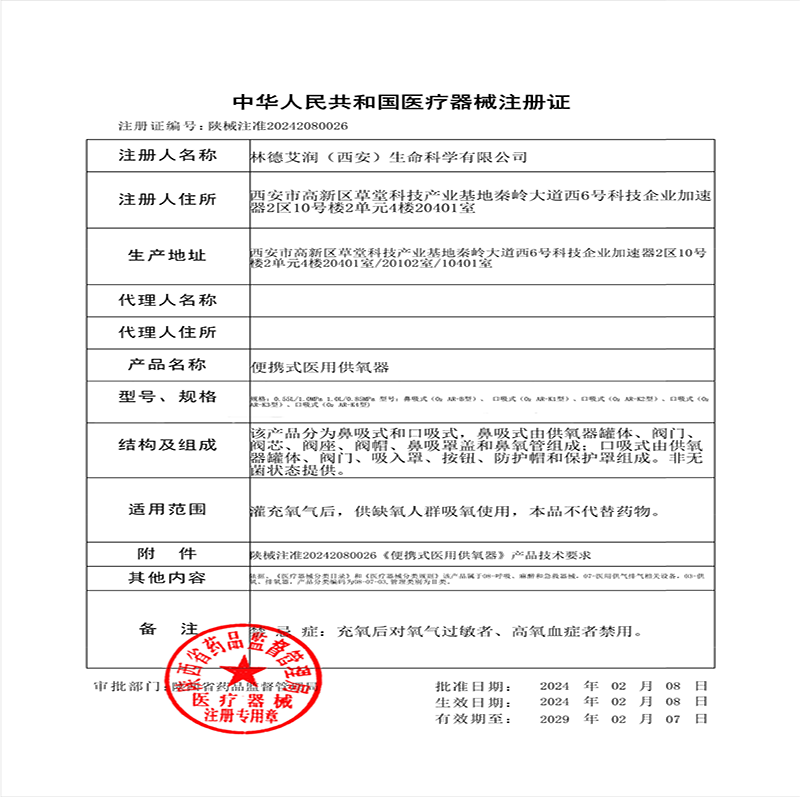 艾润氧气瓶家用医用便携式面罩款老人孕妇活力呼吸机器罐头吸氧器 - 图1