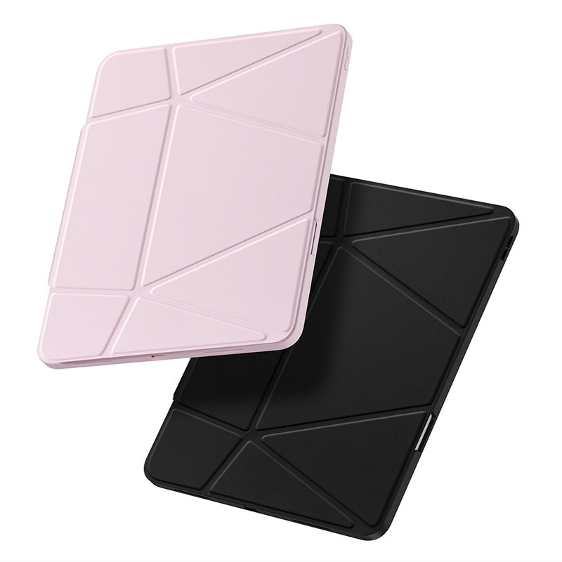 DUXDUCIS适用苹果iPadPro2025/24平板壳22/21/20保护套多折叠Air7/6/5全包带笔槽13软壳多角度支撑防摔增高,淘宝优惠券,粉丝福利购,淘宝优惠卷