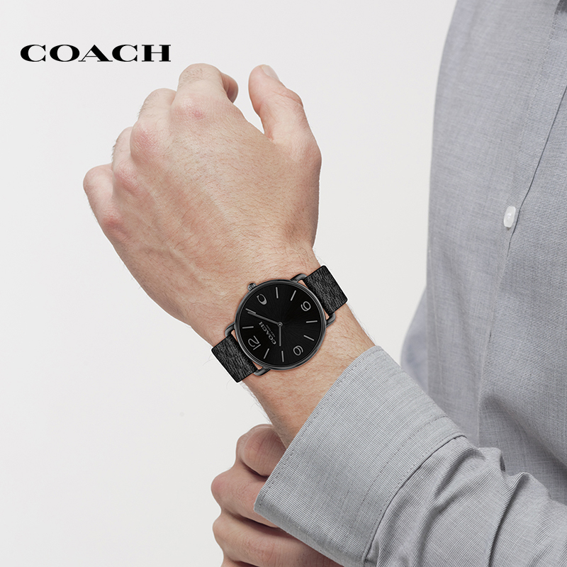 【618】COACH/蔻驰ELLIOT系列石英简约男士手表 - 图2