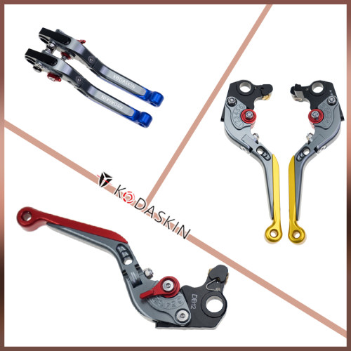 KODASKIN 适用光阳 VJR125  改装折叠牛角 刹车离合拉杆 - 图3