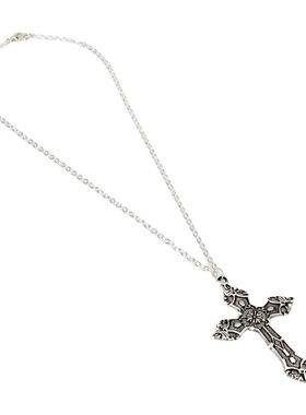 欧美巴洛克十字架  复古波希米亚 1980麦当娜吊坠 哥特式项链