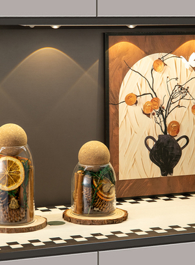 肉桂聚财能量瓶家居摆件