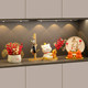 Zhaocao enters the entrance hall to store creative ornaments