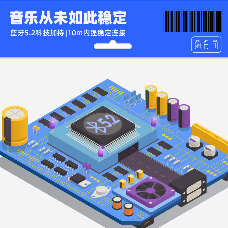 FIIL T2 Pro真无线主动降噪蓝牙耳机5.2入耳式运动高音质耳机无线 - 图1