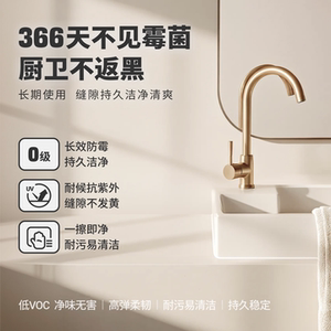 陶熙道康宁0级防霉玻璃胶 厨卫防水环保美容胶中性硅酮透明密封胶