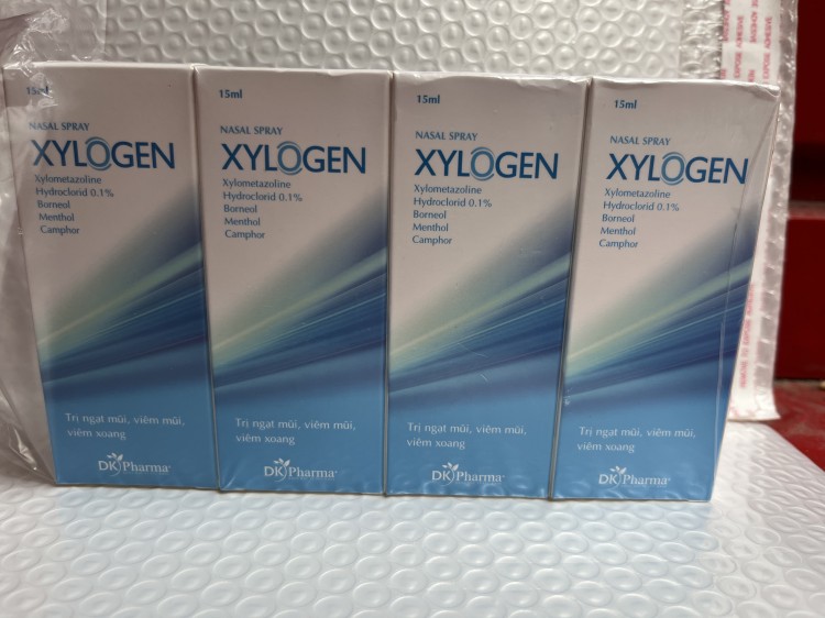 越南原装正品XYLOGEN喷剂鼻通灵鼻窦炎鼻喉咙肿疼流感流鼻涕-图0