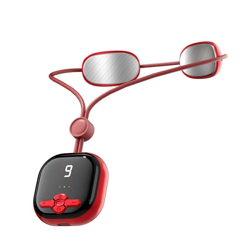 家用理疗脉冲热敷护颈仪颈部按摩器吊坠挂脖颈椎仪,淘宝优惠券,粉丝福利购,淘宝优惠卷