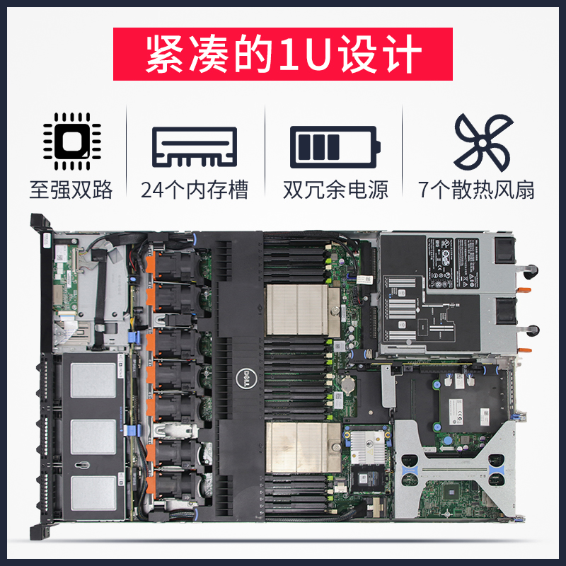 戴尔DELL R620服务器1U主机48核心虚拟化云计算ERP数据库另有R630 - 图2